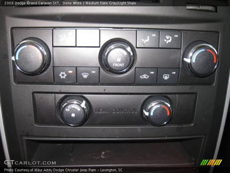 Stone White / Medium Slate Gray/Light Shale 2009 Dodge Grand Caravan SXT