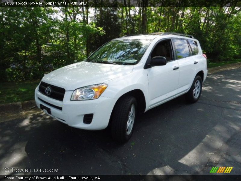 Super White / Ash Gray 2009 Toyota RAV4 I4