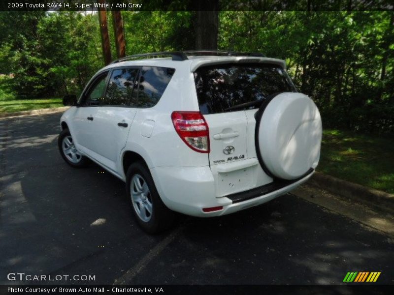 Super White / Ash Gray 2009 Toyota RAV4 I4
