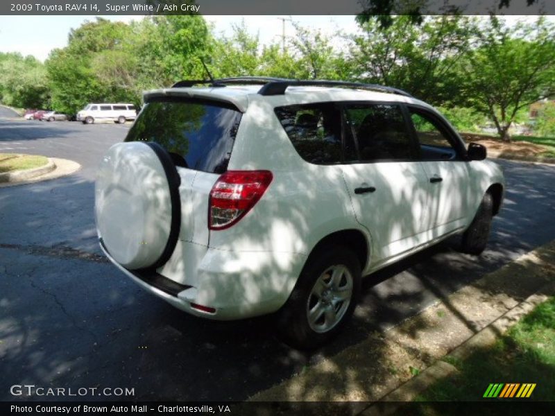 Super White / Ash Gray 2009 Toyota RAV4 I4