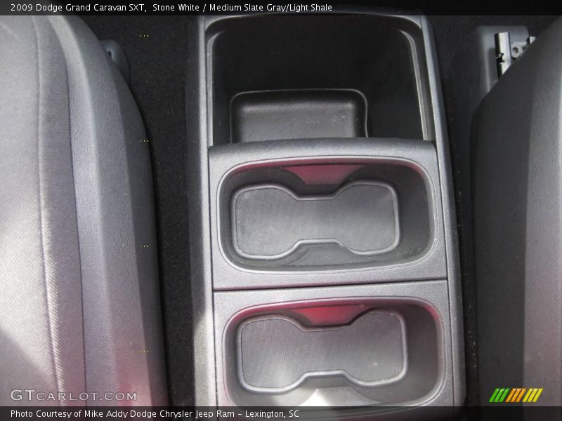Stone White / Medium Slate Gray/Light Shale 2009 Dodge Grand Caravan SXT