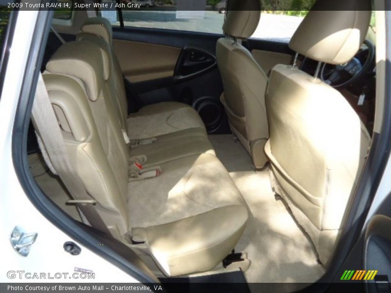 Super White / Ash Gray 2009 Toyota RAV4 I4