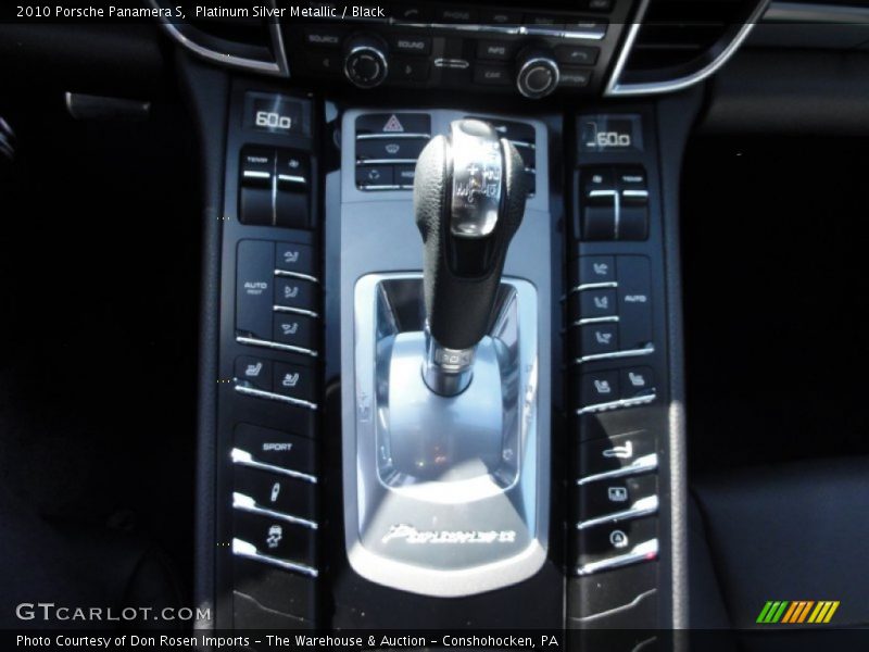 Platinum Silver Metallic / Black 2010 Porsche Panamera S