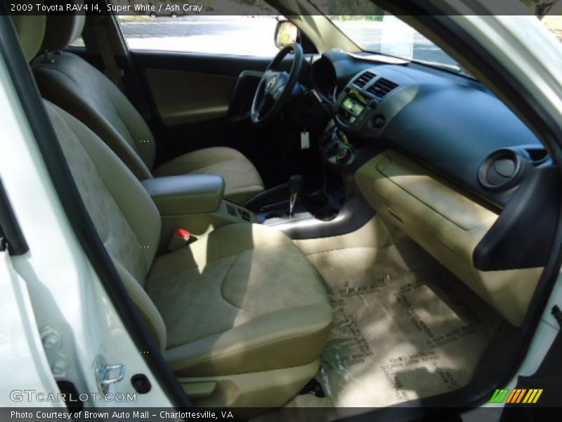 Super White / Ash Gray 2009 Toyota RAV4 I4