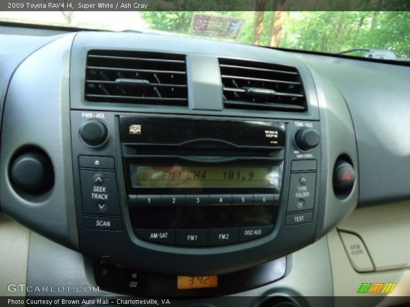 Super White / Ash Gray 2009 Toyota RAV4 I4