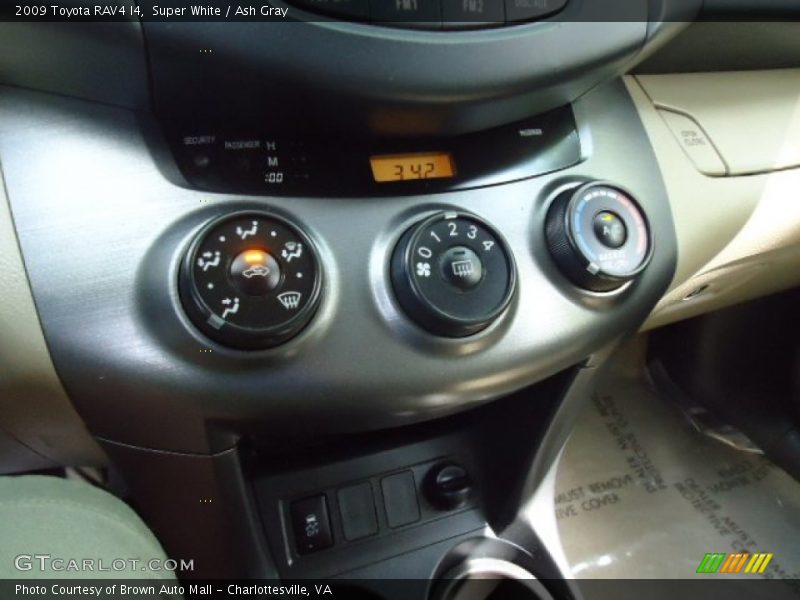 Super White / Ash Gray 2009 Toyota RAV4 I4