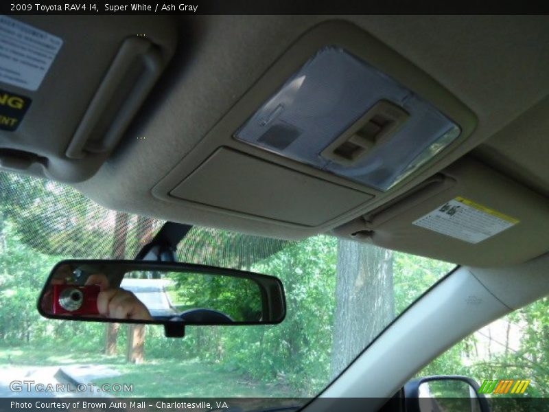Super White / Ash Gray 2009 Toyota RAV4 I4