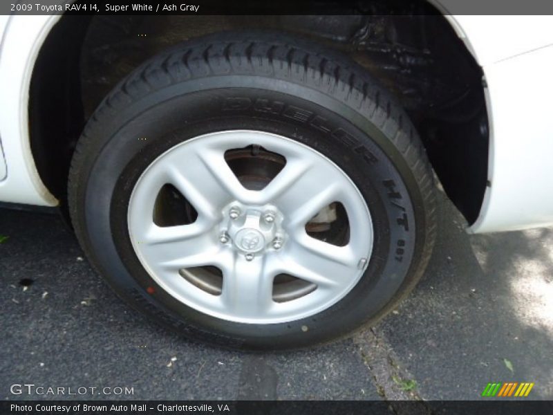 Super White / Ash Gray 2009 Toyota RAV4 I4