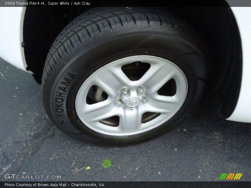 Super White / Ash Gray 2009 Toyota RAV4 I4
