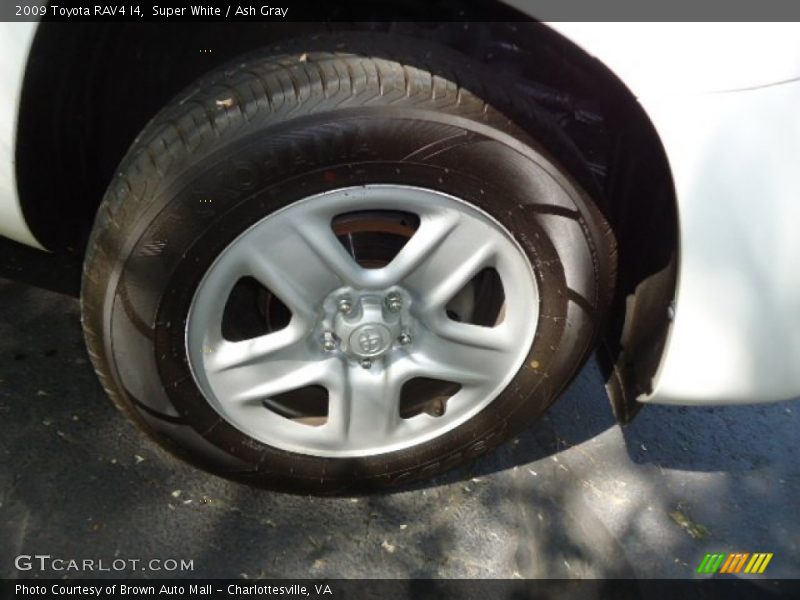 Super White / Ash Gray 2009 Toyota RAV4 I4