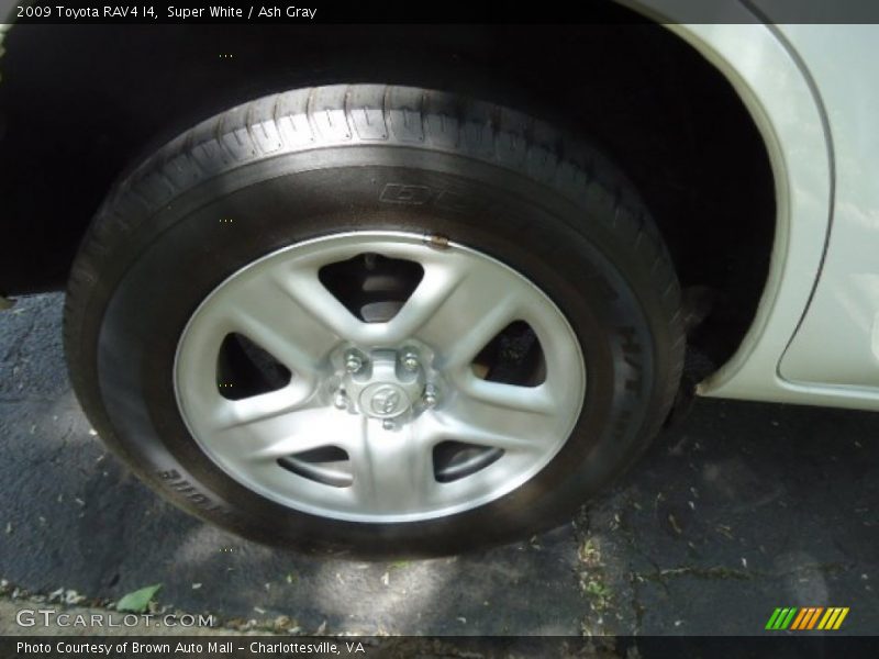 Super White / Ash Gray 2009 Toyota RAV4 I4