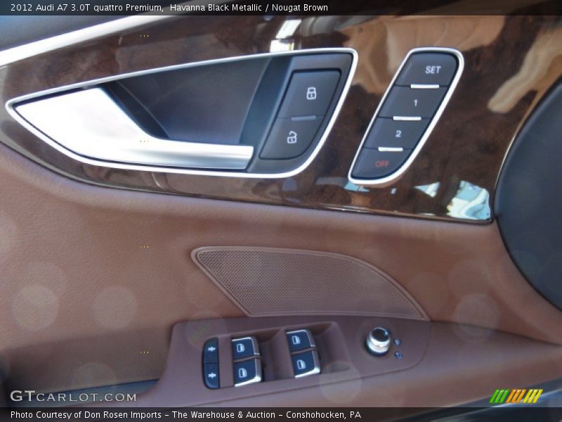 Havanna Black Metallic / Nougat Brown 2012 Audi A7 3.0T quattro Premium