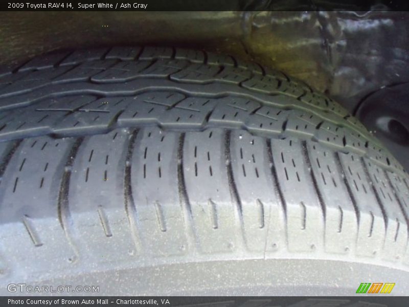 Super White / Ash Gray 2009 Toyota RAV4 I4