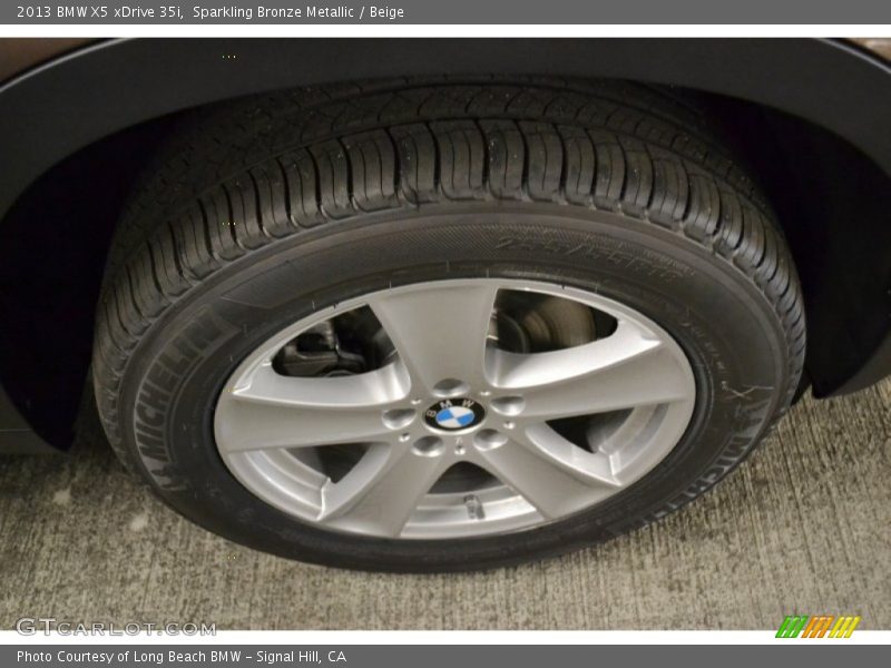 Sparkling Bronze Metallic / Beige 2013 BMW X5 xDrive 35i
