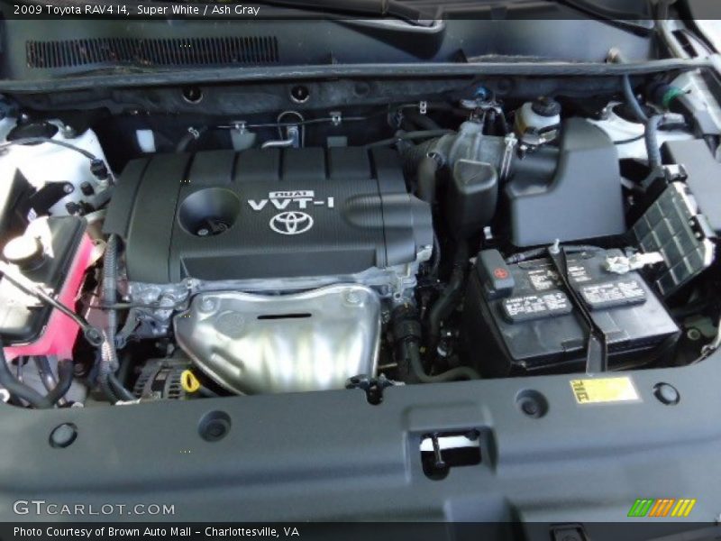 Super White / Ash Gray 2009 Toyota RAV4 I4