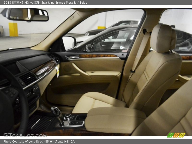 Sparkling Bronze Metallic / Beige 2013 BMW X5 xDrive 35i