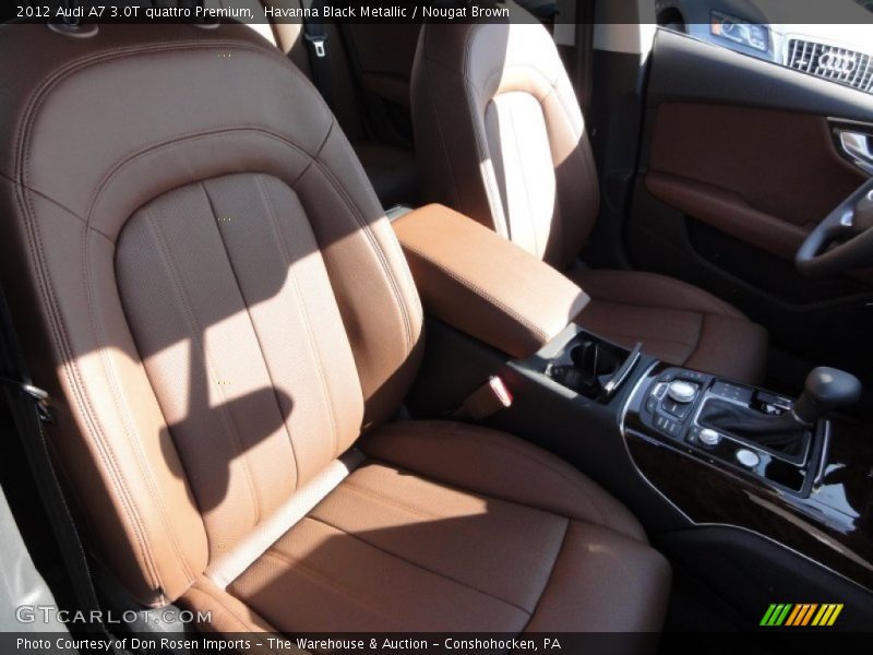 Havanna Black Metallic / Nougat Brown 2012 Audi A7 3.0T quattro Premium