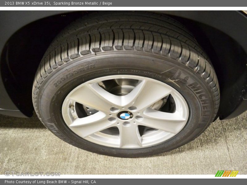 Sparkling Bronze Metallic / Beige 2013 BMW X5 xDrive 35i