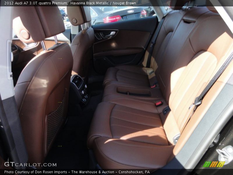 Havanna Black Metallic / Nougat Brown 2012 Audi A7 3.0T quattro Premium
