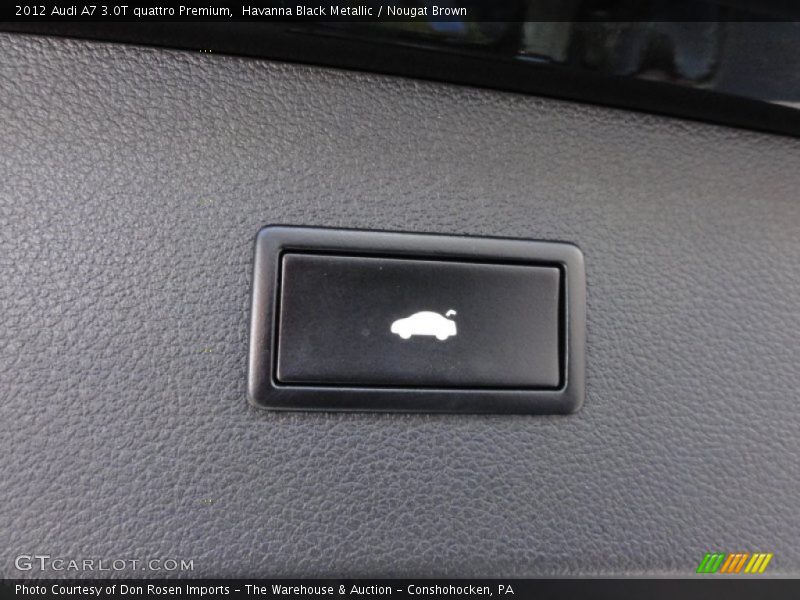 Havanna Black Metallic / Nougat Brown 2012 Audi A7 3.0T quattro Premium