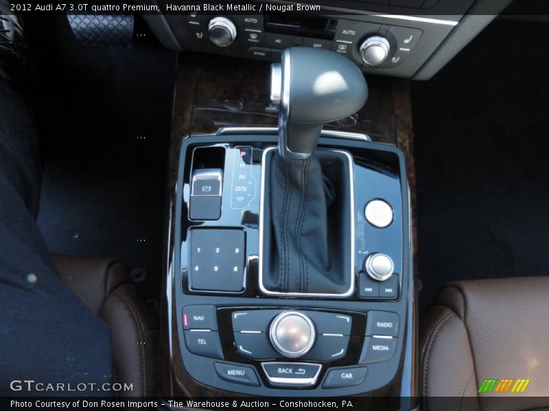 Havanna Black Metallic / Nougat Brown 2012 Audi A7 3.0T quattro Premium