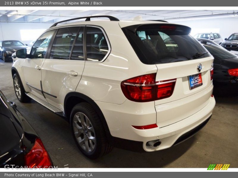 Alpine White / Black 2013 BMW X5 xDrive 35i Premium