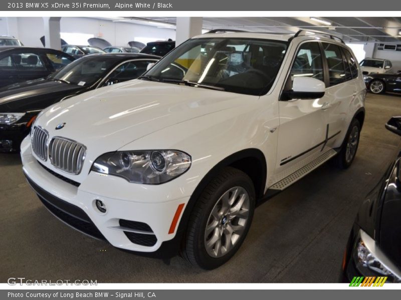 Alpine White / Black 2013 BMW X5 xDrive 35i Premium