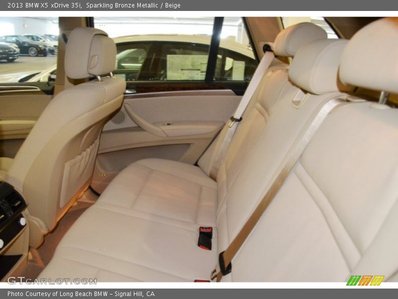 Sparkling Bronze Metallic / Beige 2013 BMW X5 xDrive 35i