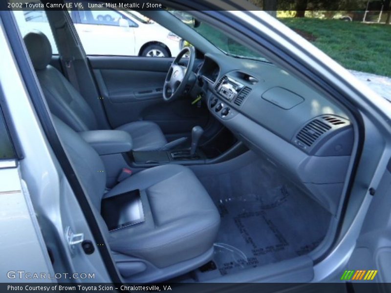 Lunar Mist Metallic / Stone 2002 Toyota Camry LE V6