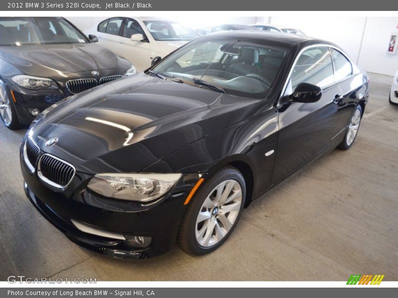 Jet Black / Black 2012 BMW 3 Series 328i Coupe