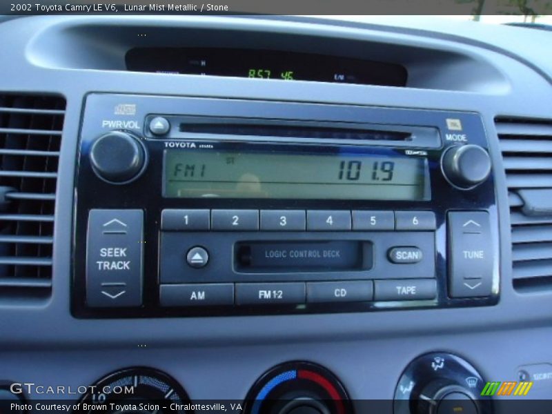 Lunar Mist Metallic / Stone 2002 Toyota Camry LE V6