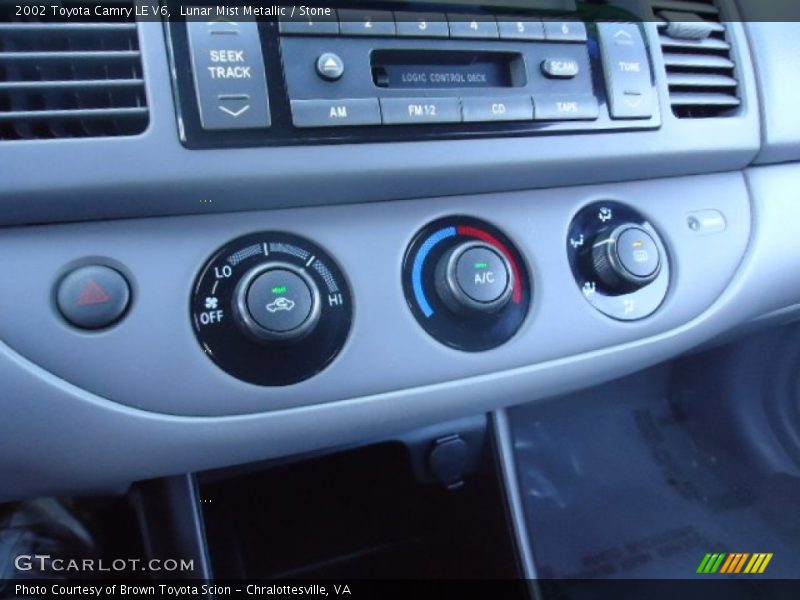 Lunar Mist Metallic / Stone 2002 Toyota Camry LE V6