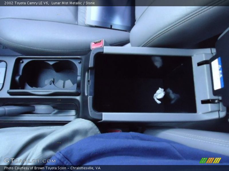 Lunar Mist Metallic / Stone 2002 Toyota Camry LE V6