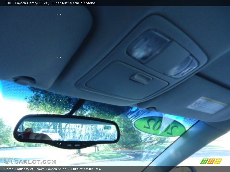 Lunar Mist Metallic / Stone 2002 Toyota Camry LE V6