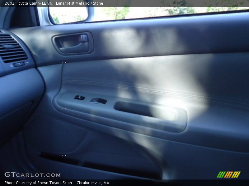 Lunar Mist Metallic / Stone 2002 Toyota Camry LE V6