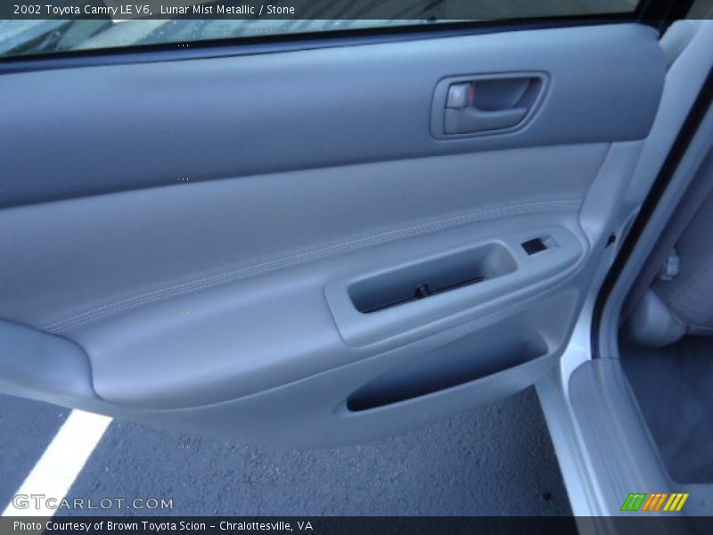 Lunar Mist Metallic / Stone 2002 Toyota Camry LE V6