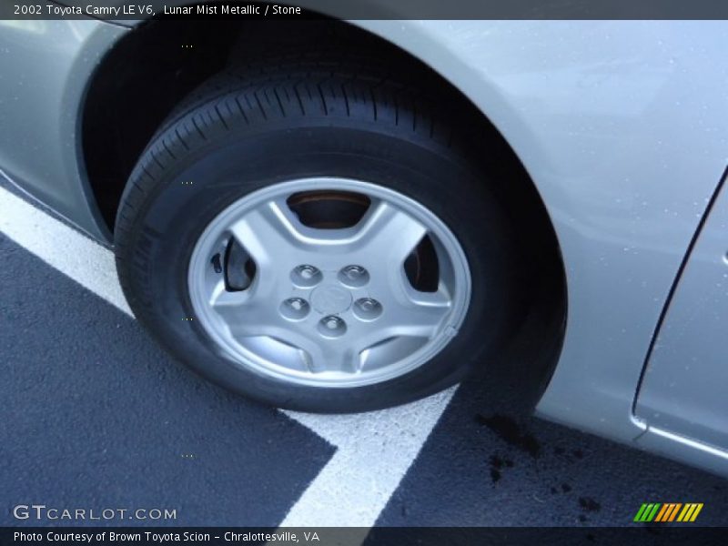 Lunar Mist Metallic / Stone 2002 Toyota Camry LE V6