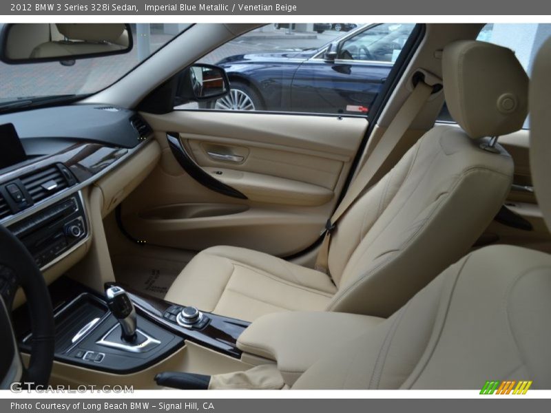 Imperial Blue Metallic / Venetian Beige 2012 BMW 3 Series 328i Sedan