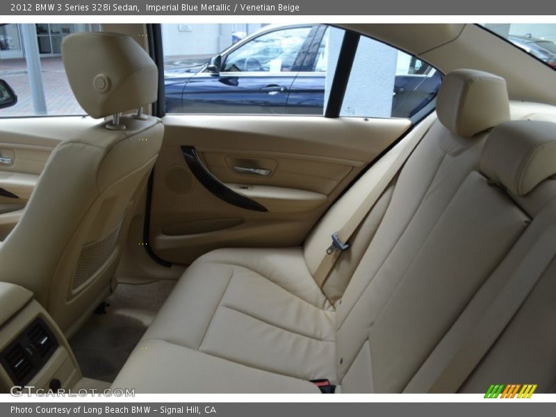 Imperial Blue Metallic / Venetian Beige 2012 BMW 3 Series 328i Sedan