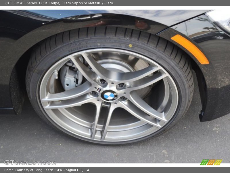 Black Sapphire Metallic / Black 2012 BMW 3 Series 335is Coupe