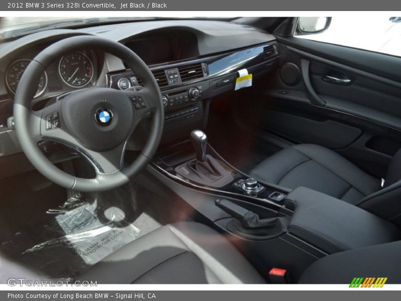 Jet Black / Black 2012 BMW 3 Series 328i Convertible