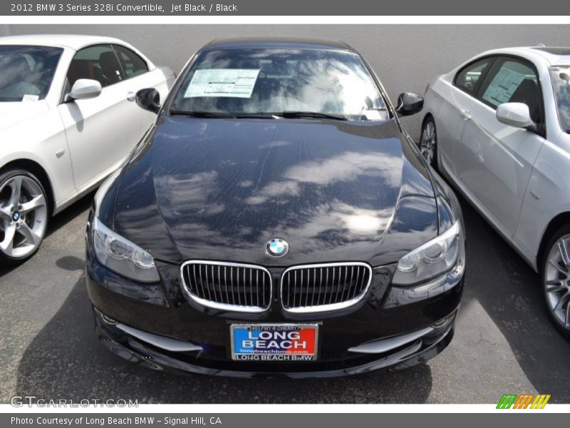 Jet Black / Black 2012 BMW 3 Series 328i Convertible