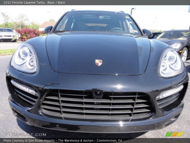 Black / Black 2012 Porsche Cayenne Turbo