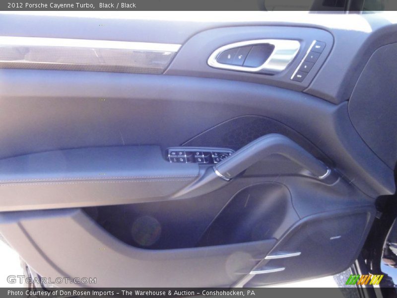 Black / Black 2012 Porsche Cayenne Turbo
