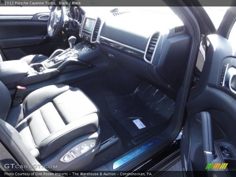 Black / Black 2012 Porsche Cayenne Turbo
