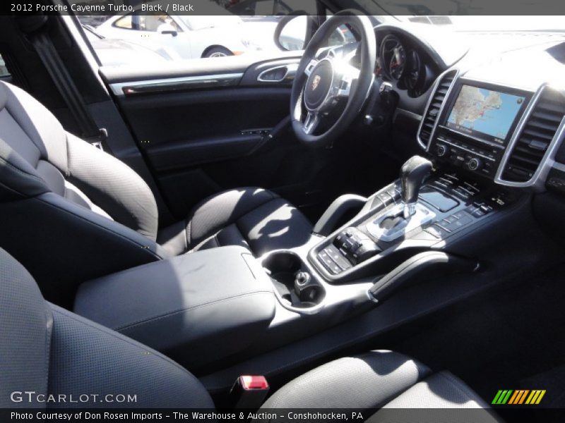 Black / Black 2012 Porsche Cayenne Turbo