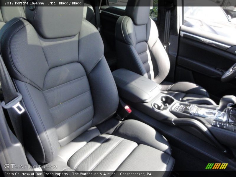  2012 Cayenne Turbo Black Interior