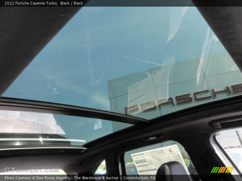 Black / Black 2012 Porsche Cayenne Turbo