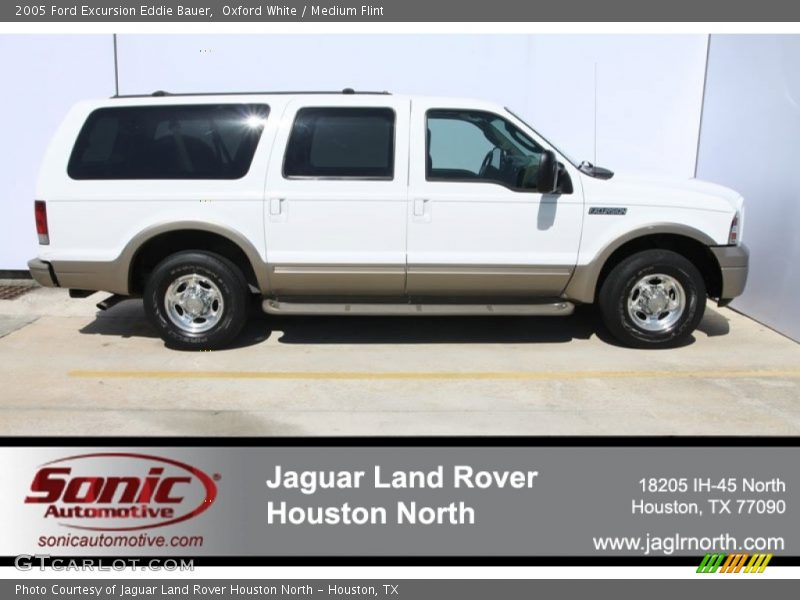 Oxford White / Medium Flint 2005 Ford Excursion Eddie Bauer