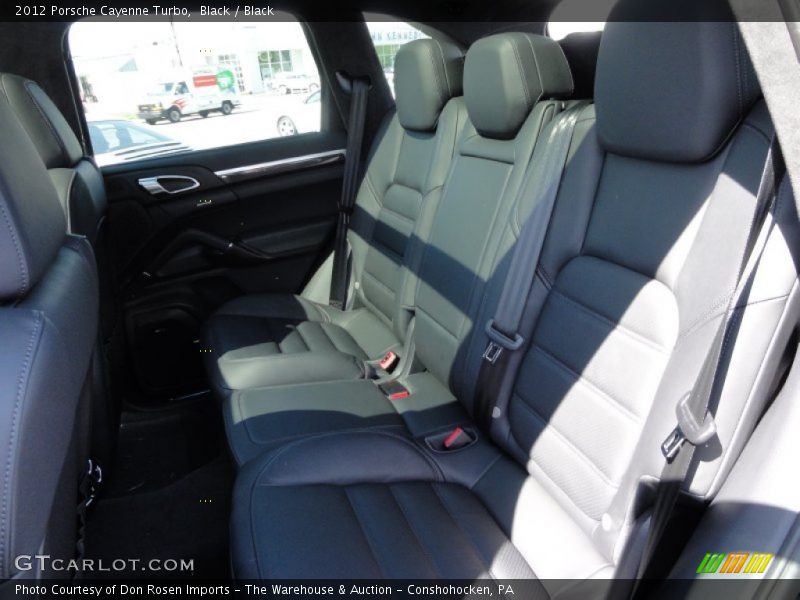 Black / Black 2012 Porsche Cayenne Turbo